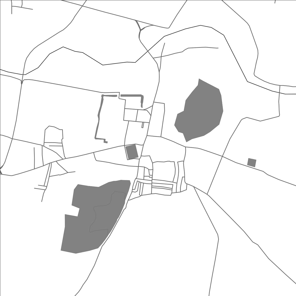 ROAD MAP OF ARNI, INDIA BY MAPBAKES