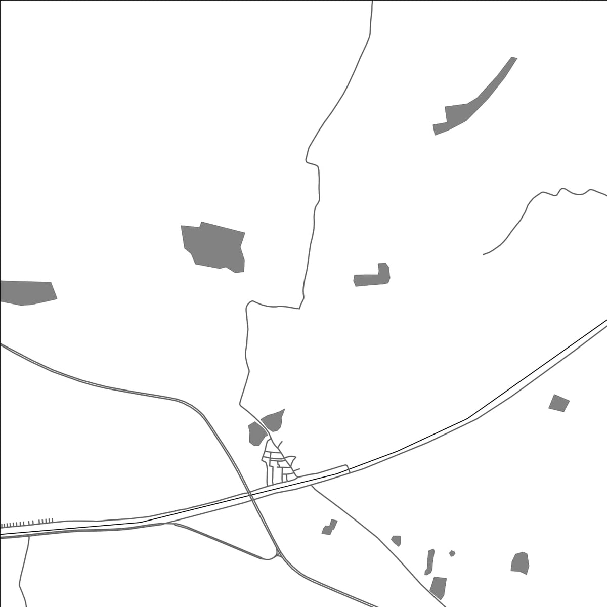 ROAD MAP OF ARUGOLLU, INDIA BY MAPBAKES
