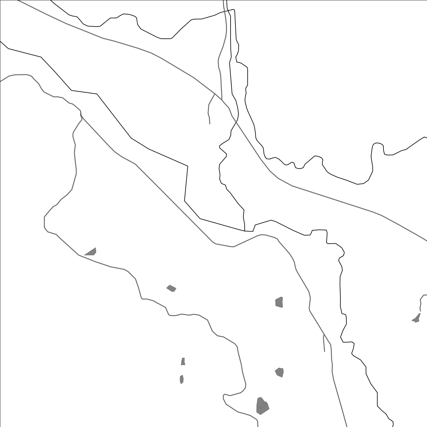 ROAD MAP OF ARUMANALLUR, INDIA BY MAPBAKES