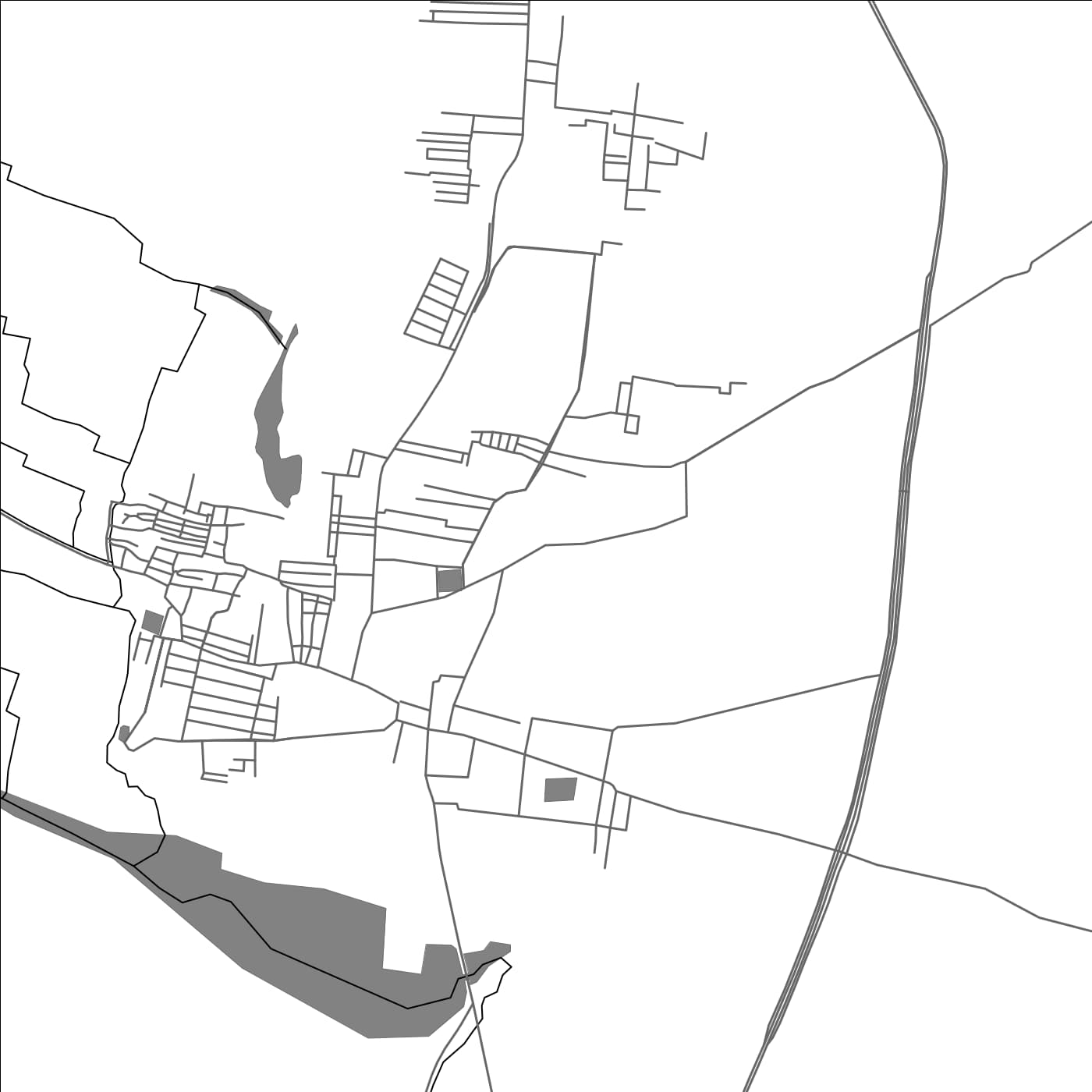 ROAD MAP OF ARUPPUKKOTTAI, INDIA BY MAPBAKES