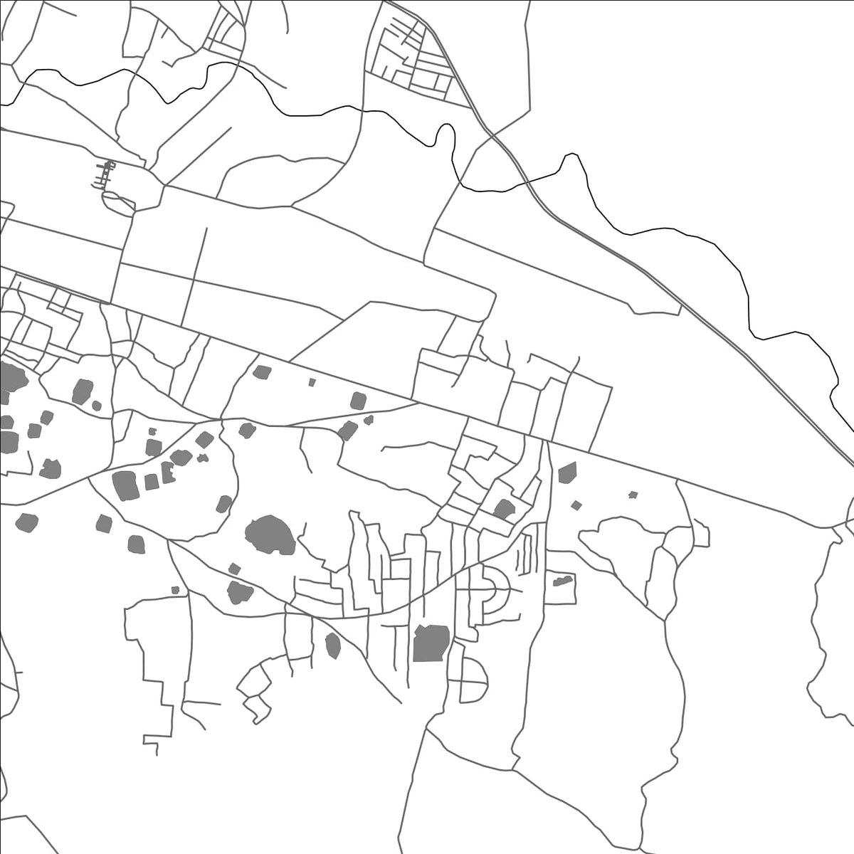 ROAD MAP OF ASANSOL, INDIA BY MAPBAKES