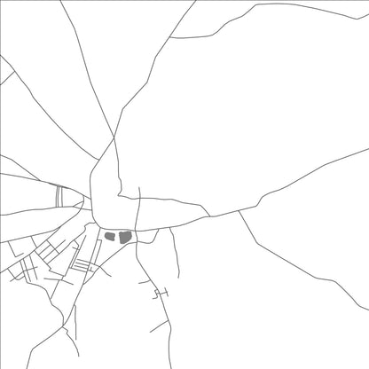 ROAD MAP OF ATHNI, INDIA BY MAPBAKES