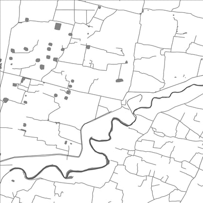 ROAD MAP OF BABHANTOLI, INDIA BY MAPBAKES