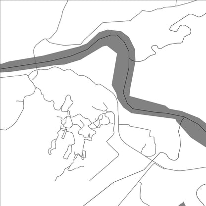 ROAD MAP OF BADARPUR, INDIA BY MAPBAKES