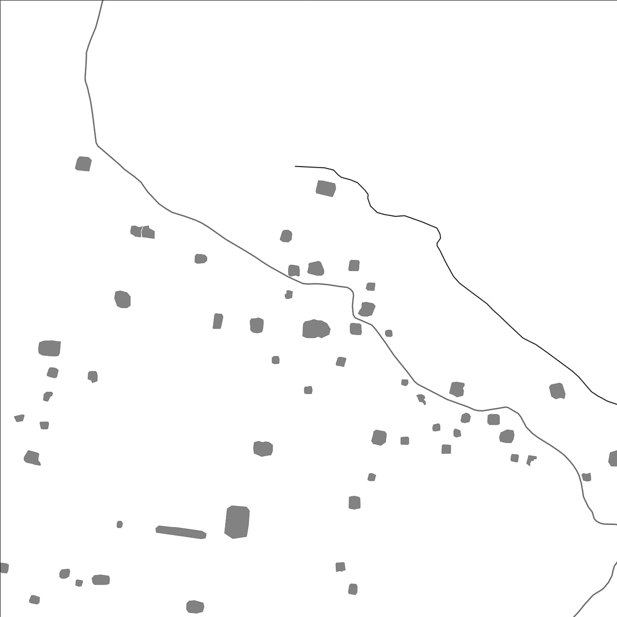 ROAD MAP OF BAGHANT, INDIA BY MAPBAKES