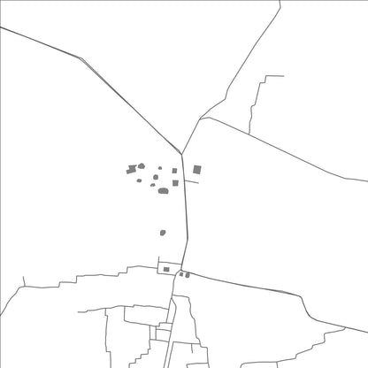 ROAD MAP OF BAGULA, INDIA BY MAPBAKES