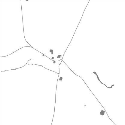 ROAD MAP OF BAHERI, INDIA BY MAPBAKES
