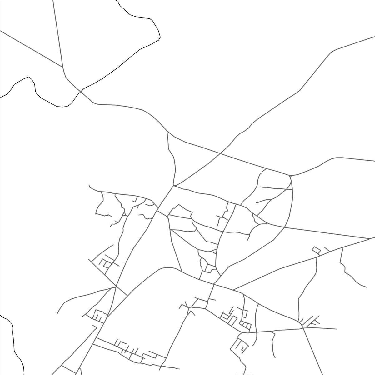 ROAD MAP OF BAHRAIGH, INDIA BY MAPBAKES