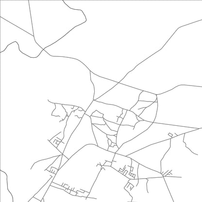 ROAD MAP OF BAHRAIGH, INDIA BY MAPBAKES