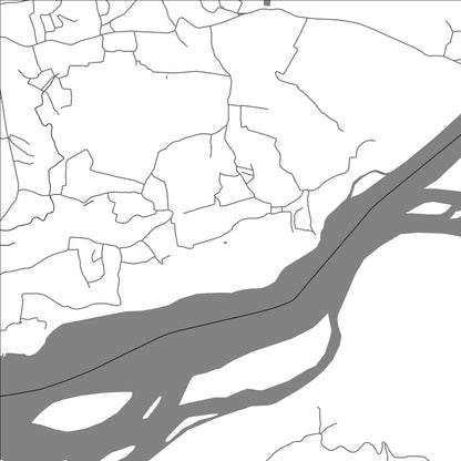 ROAD MAP OF BAJALA, INDIA BY MAPBAKES