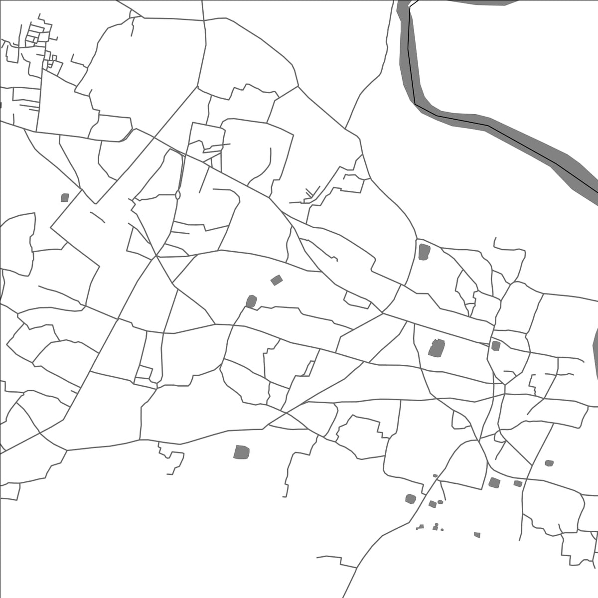 ROAD MAP OF BALASORE, INDIA BY MAPBAKES