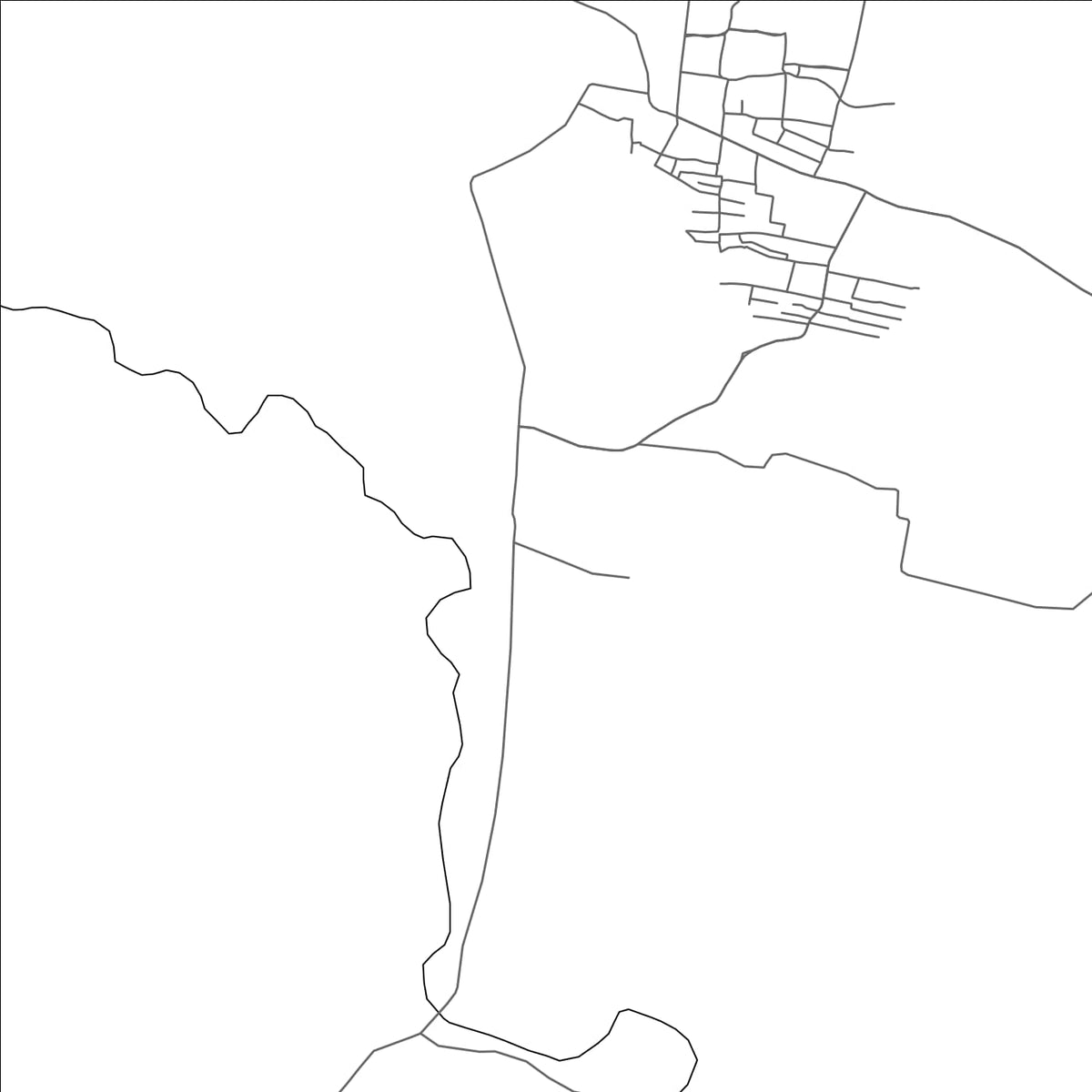 ROAD MAP OF BALIGHATTAM, INDIA BY MAPBAKES