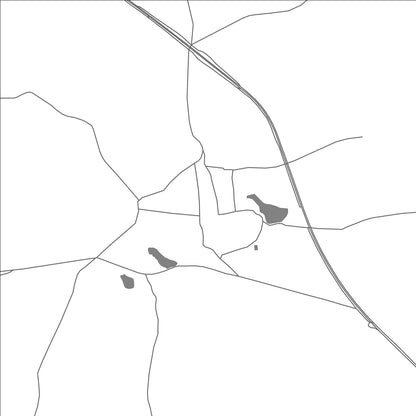 ROAD MAP OF BANKAPUR, INDIA BY MAPBAKES
