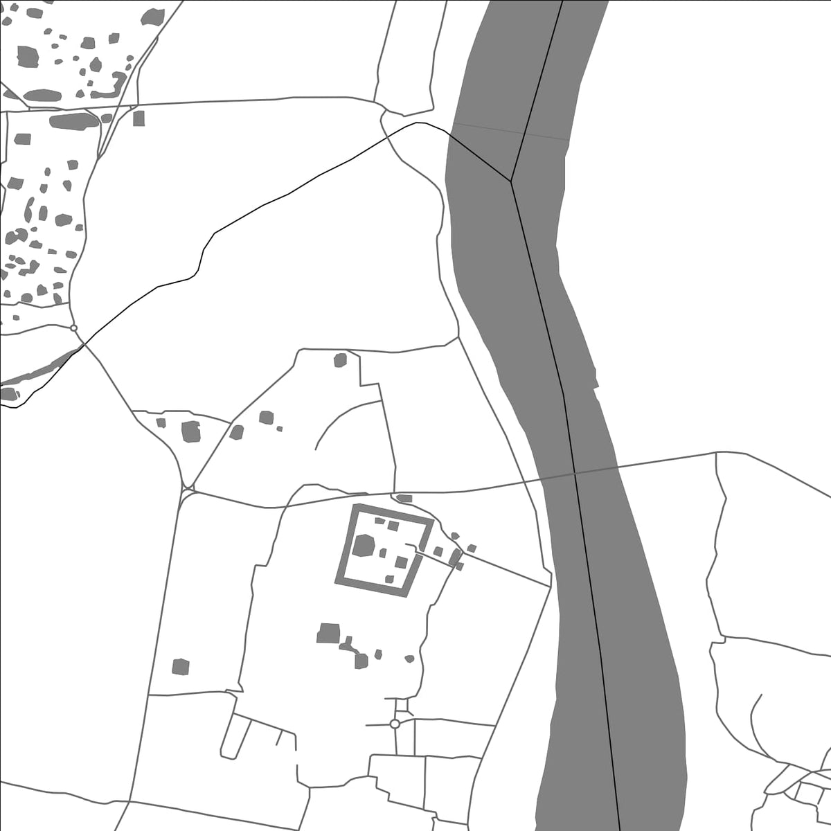 ROAD MAP OF BANSBARIA, INDIA BY MAPBAKES