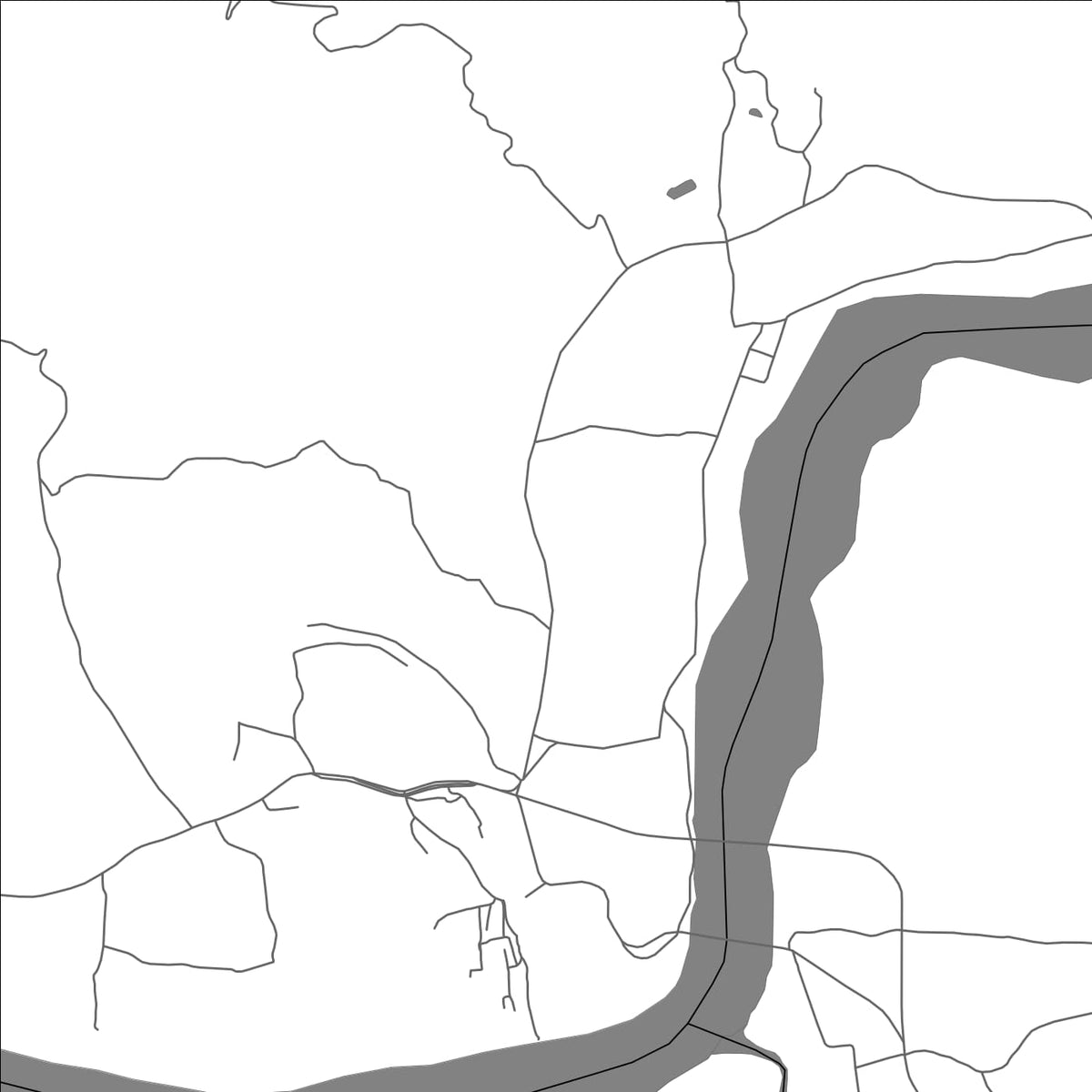 ROAD MAP OF BANTVAL, INDIA BY MAPBAKES