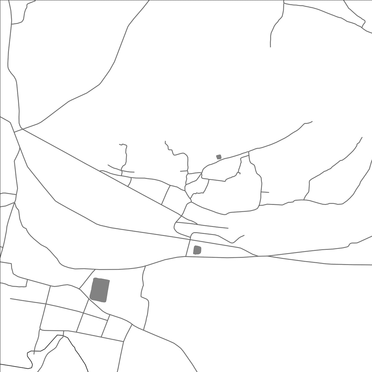 ROAD MAP OF BANU CHHAPRA, INDIA BY MAPBAKES