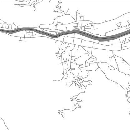 ROAD MAP OF BARAMULA, INDIA BY MAPBAKES