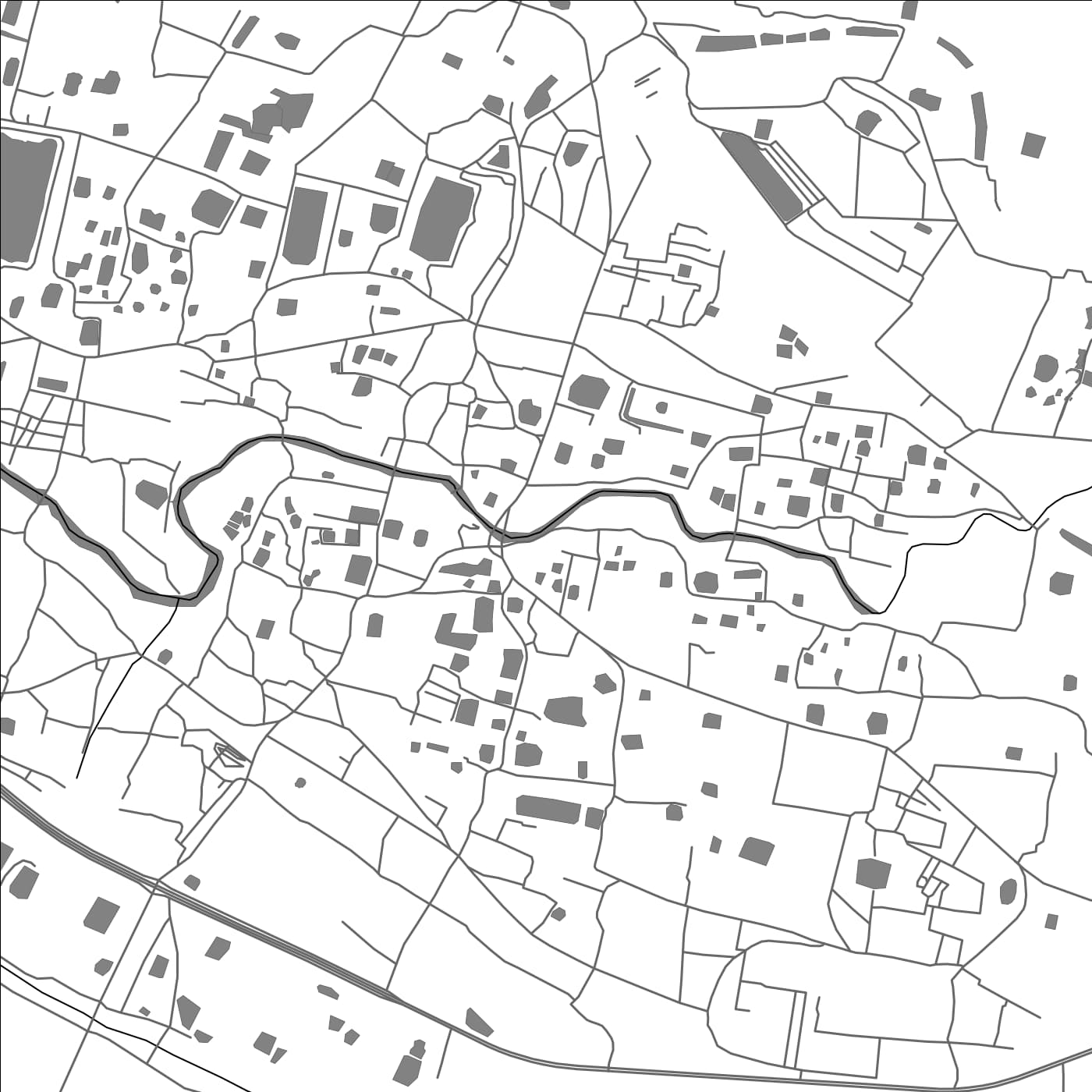 ROAD MAP OF BARDDHAMAN, INDIA BY MAPBAKES