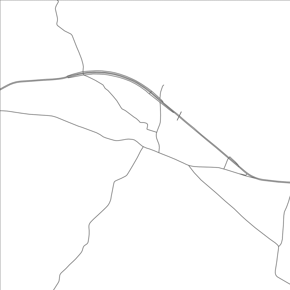 ROAD MAP OF BARGUR, INDIA BY MAPBAKES
