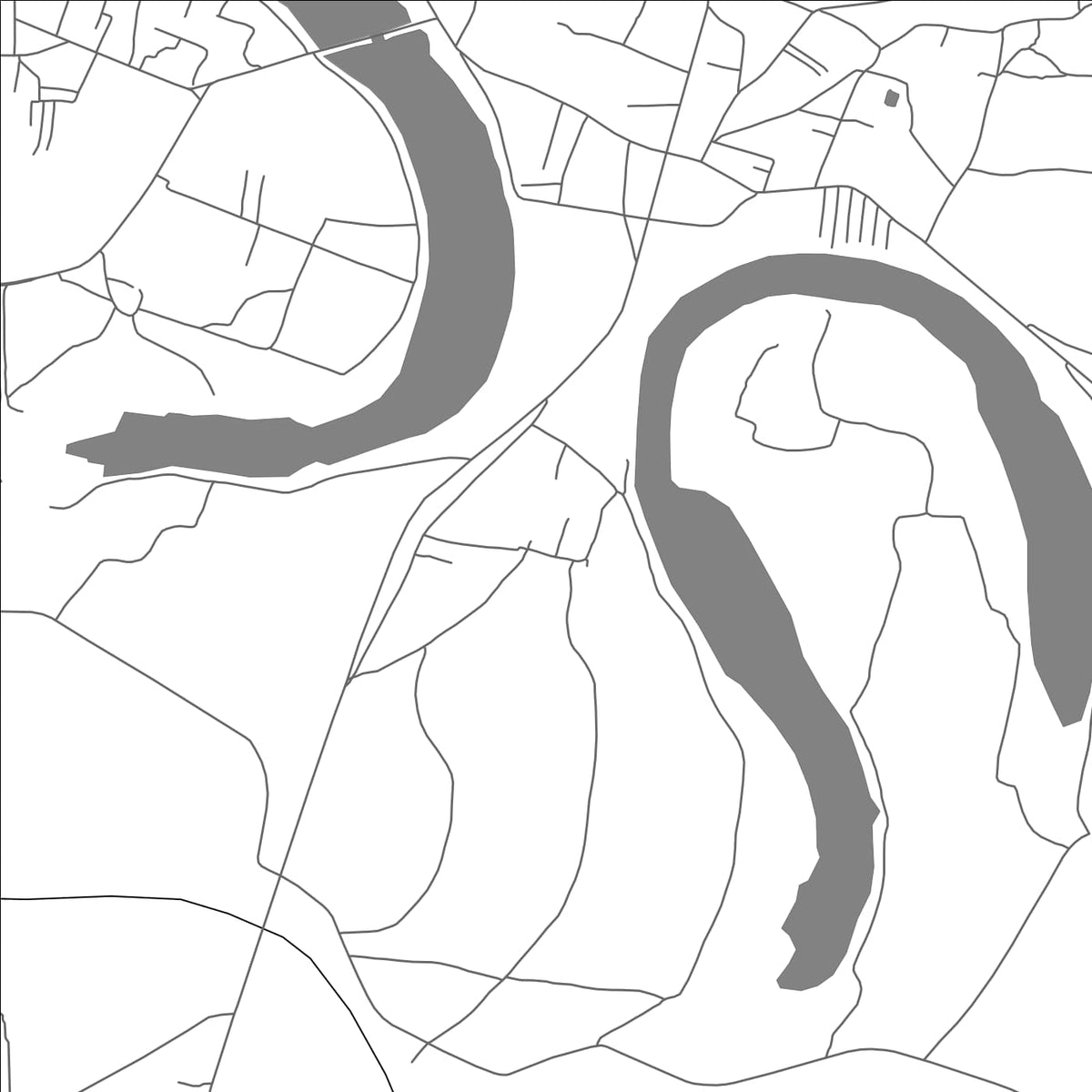 ROAD MAP OF BARIYARPUR, INDIA BY MAPBAKES