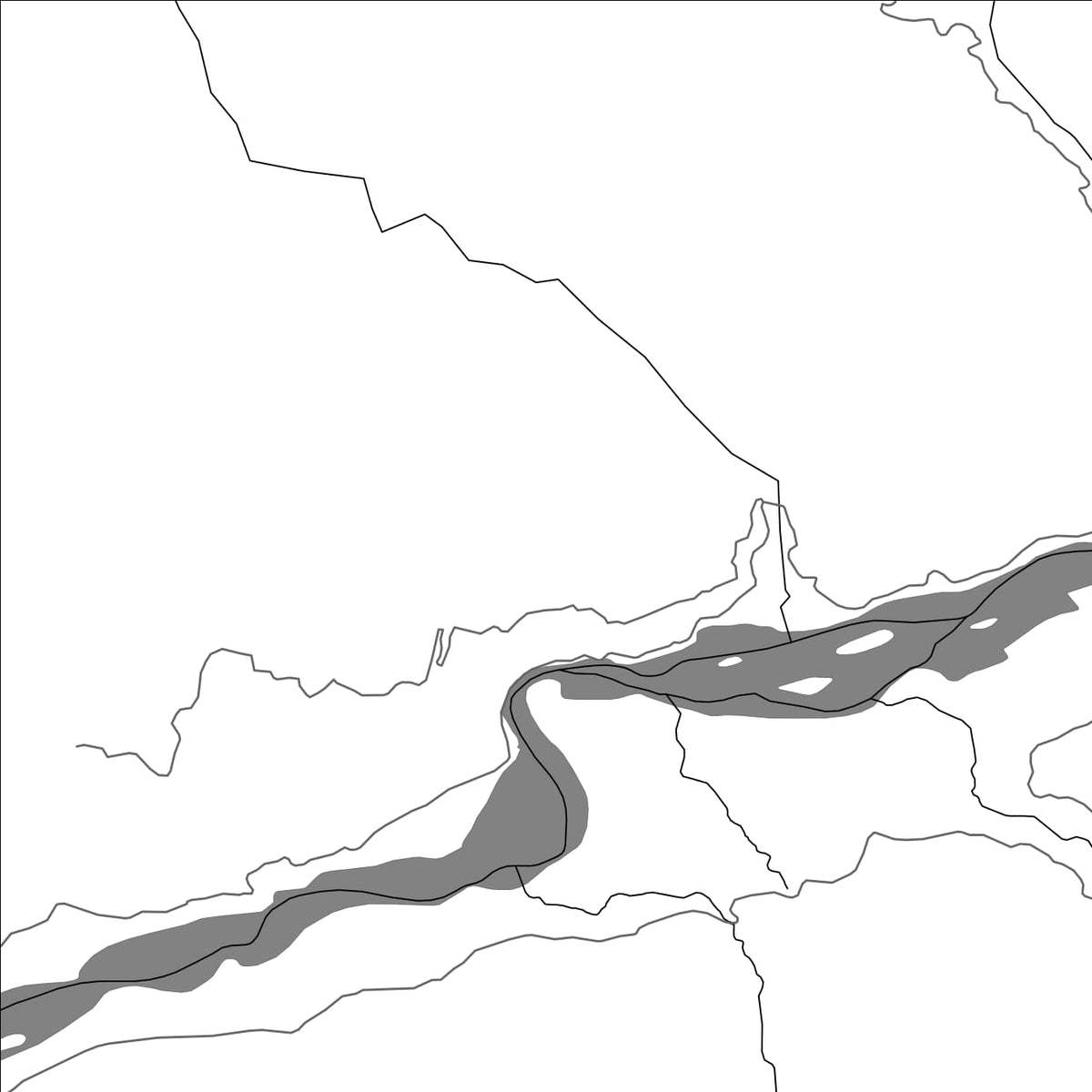 ROAD MAP OF BARKOT, INDIA BY MAPBAKES