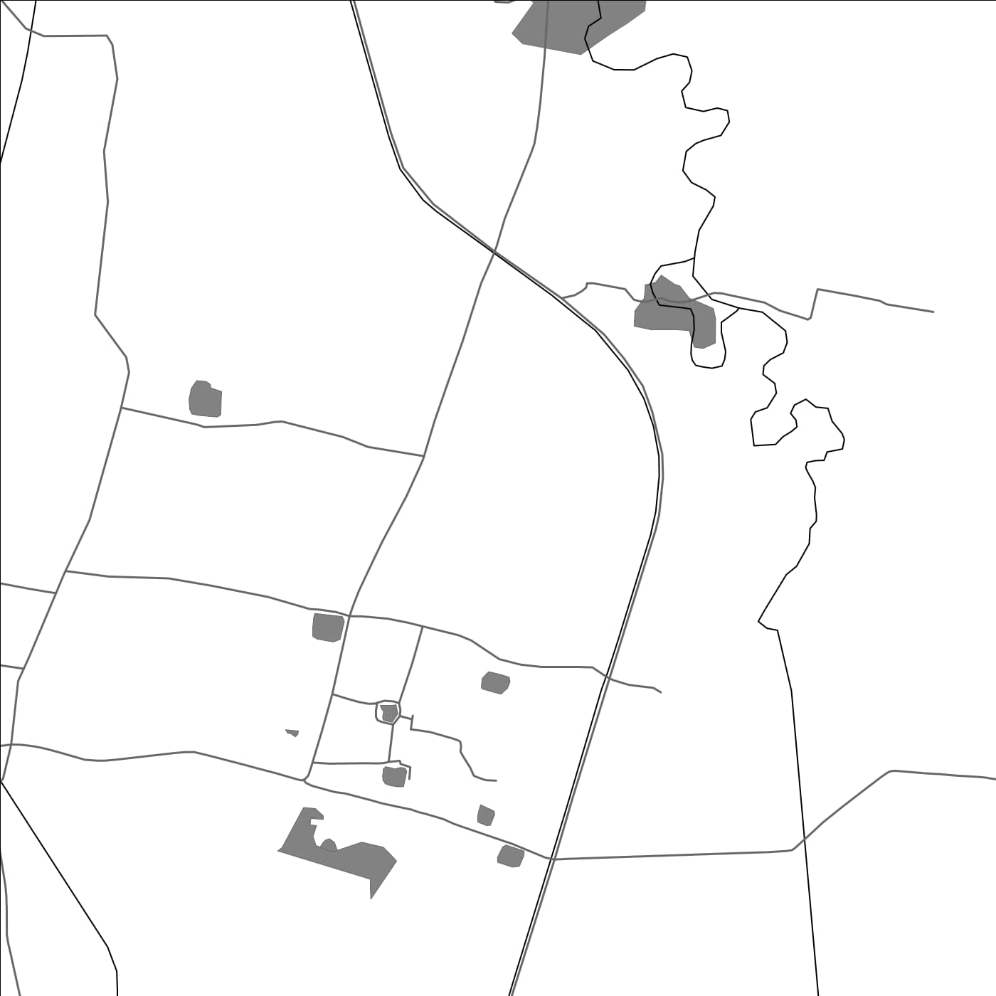 ROAD MAP OF BHABHUA, INDIA BY MAPBAKES