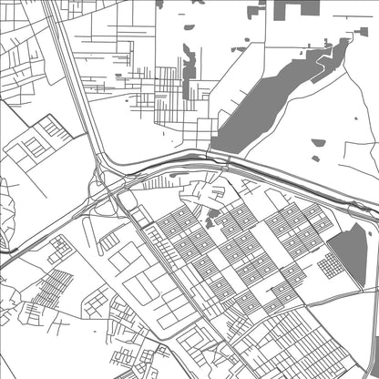 ROAD MAP OF BHALSWA JAHANGIRPUR, INDIA BY MAPBAKES