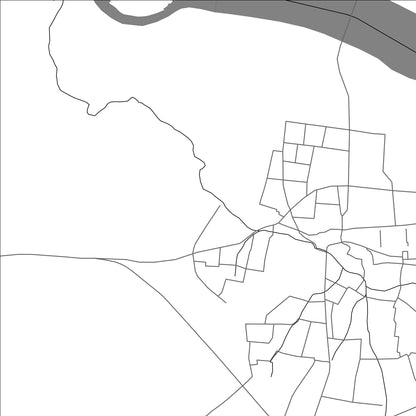 ROAD MAP OF BHUSAVAL, INDIA BY MAPBAKES