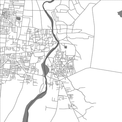 ROAD MAP OF BIR, INDIA BY MAPBAKES