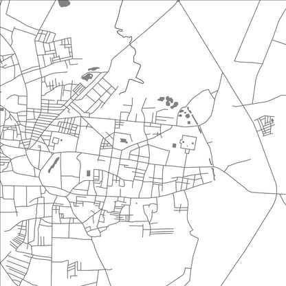 ROAD MAP OF BOBLESHWAR, INDIA BY MAPBAKES