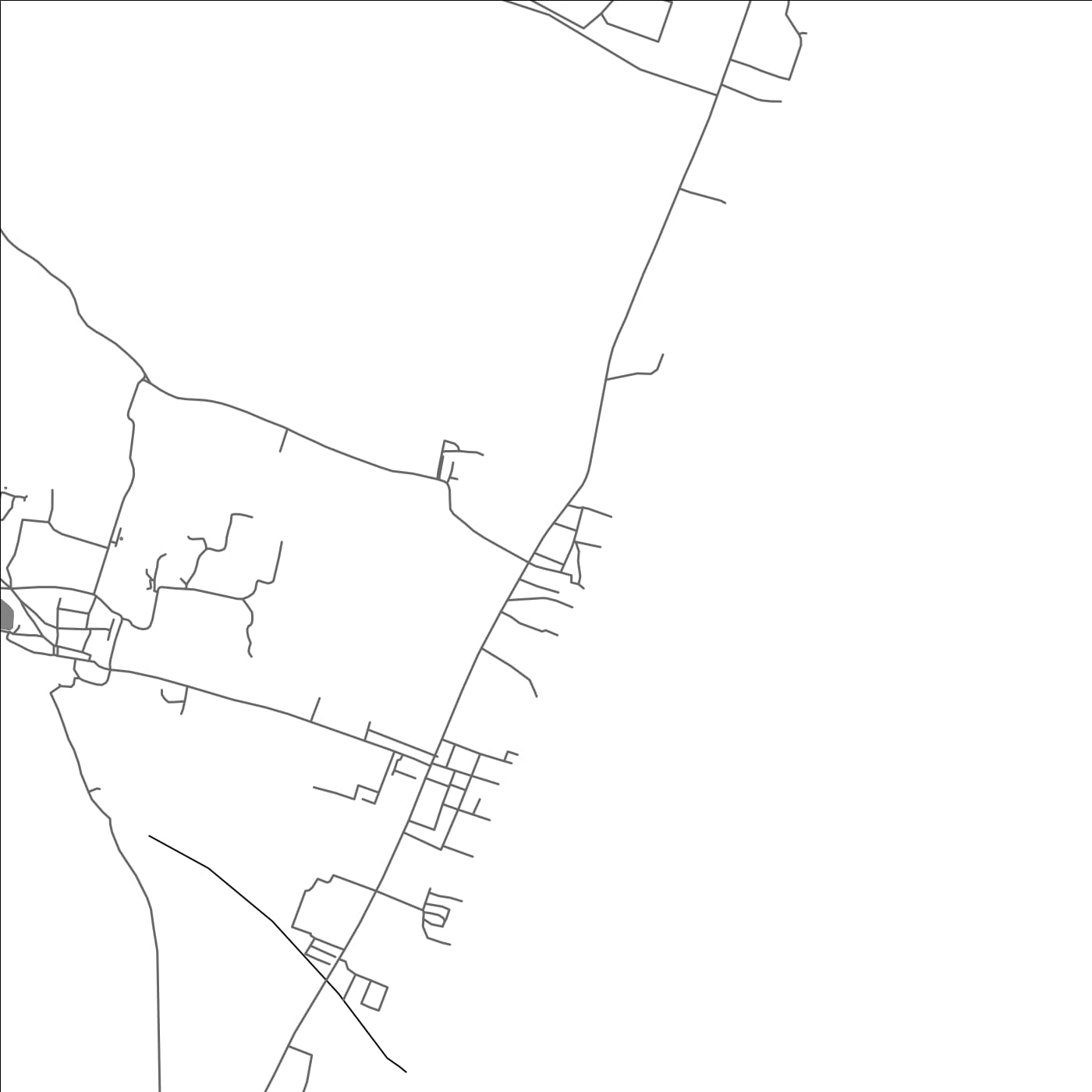 ROAD MAP OF BOMMAYAPALAIYAM, INDIA BY MAPBAKES