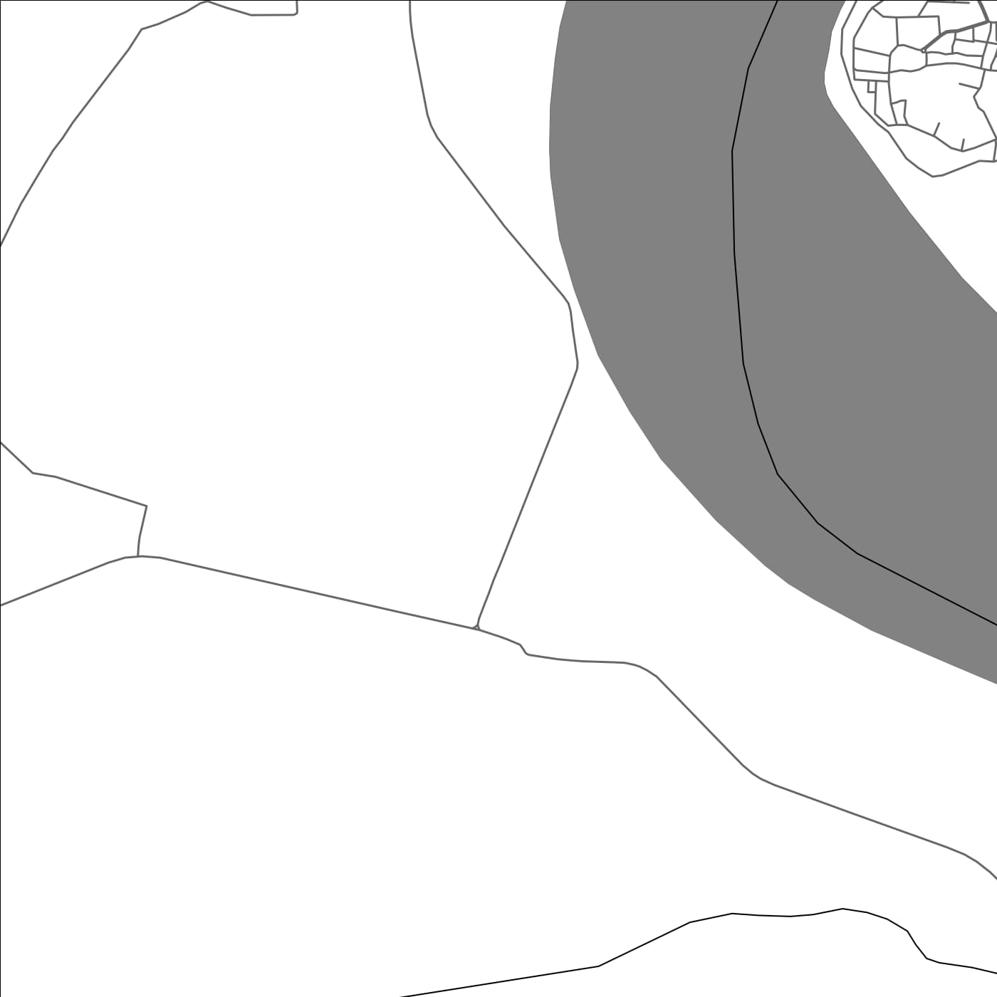 ROAD MAP OF BORGAMPAD, INDIA BY MAPBAKES