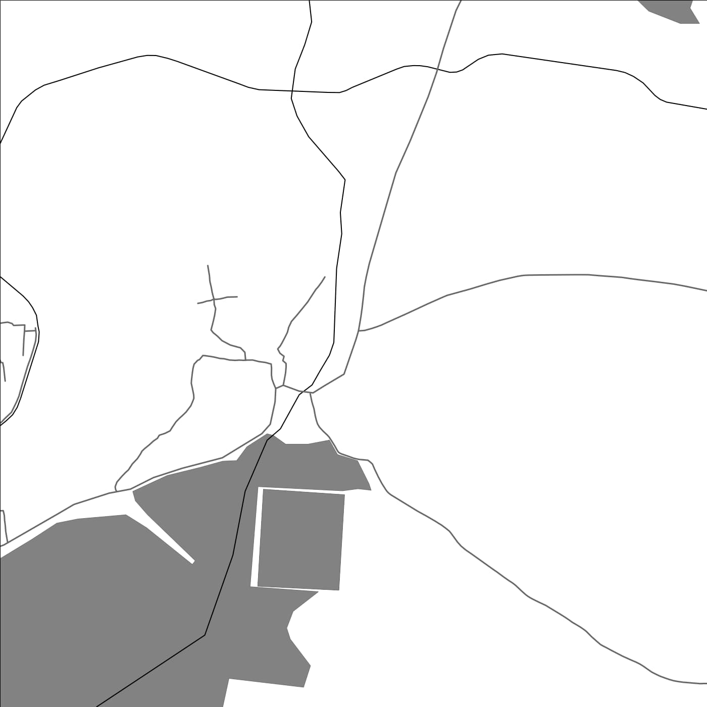 ROAD MAP OF BUKKARAYASAMUDRAM, INDIA BY MAPBAKES