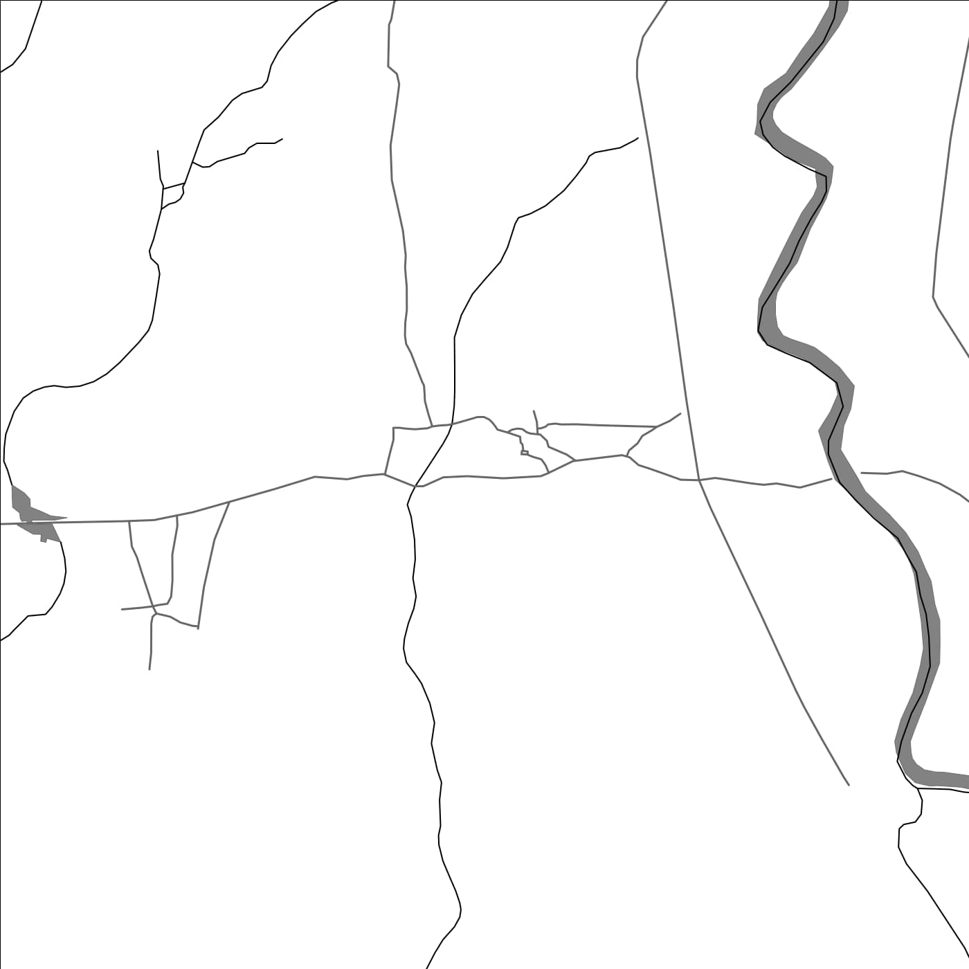 ROAD MAP OF BURAM, INDIA BY MAPBAKES