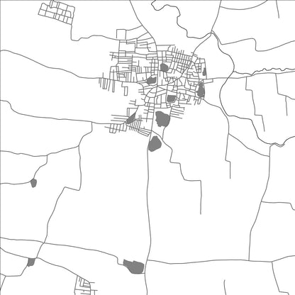 ROAD MAP OF CHAGALLU, INDIA BY MAPBAKES