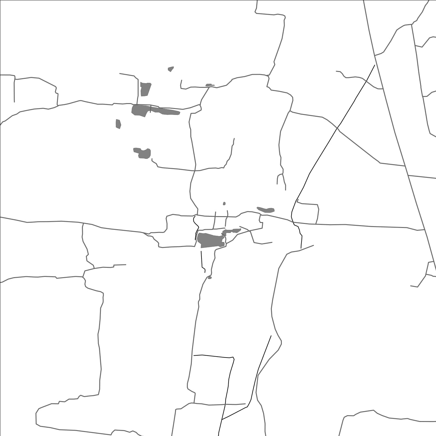 ROAD MAP OF CHAKAND, INDIA BY MAPBAKES