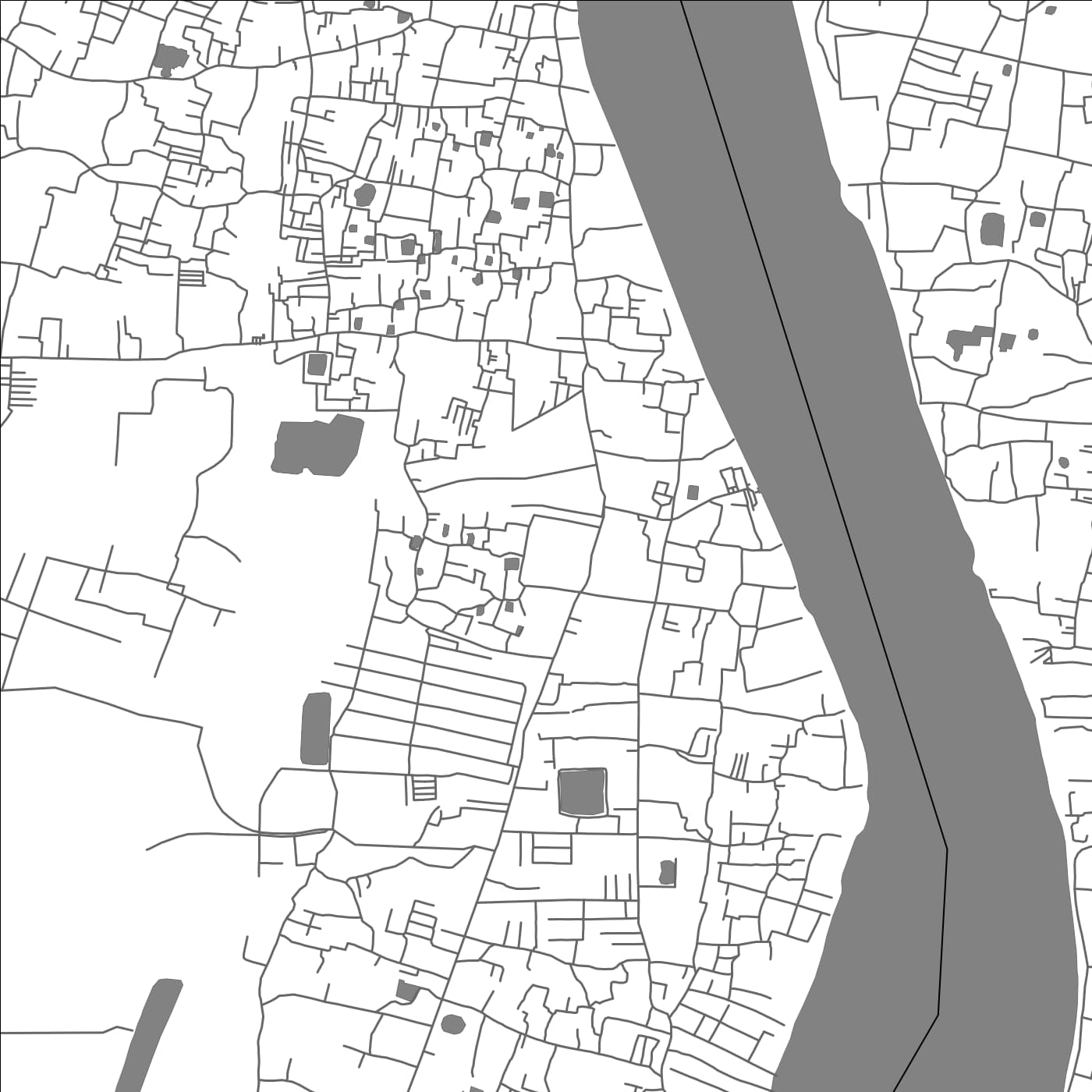 ROAD MAP OF CHAKAPARA, INDIA BY MAPBAKES