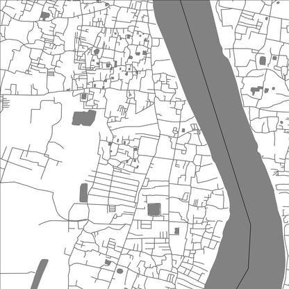 ROAD MAP OF CHAKAPARA, INDIA BY MAPBAKES