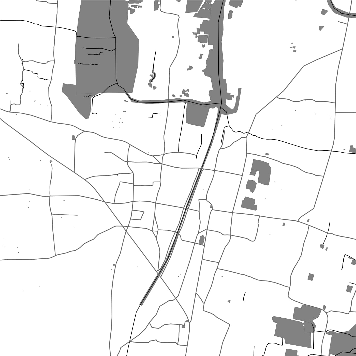 ROAD MAP OF CHALUNGALPADAM, INDIA BY MAPBAKES