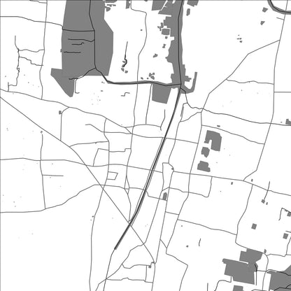 ROAD MAP OF CHALUNGALPADAM, INDIA BY MAPBAKES