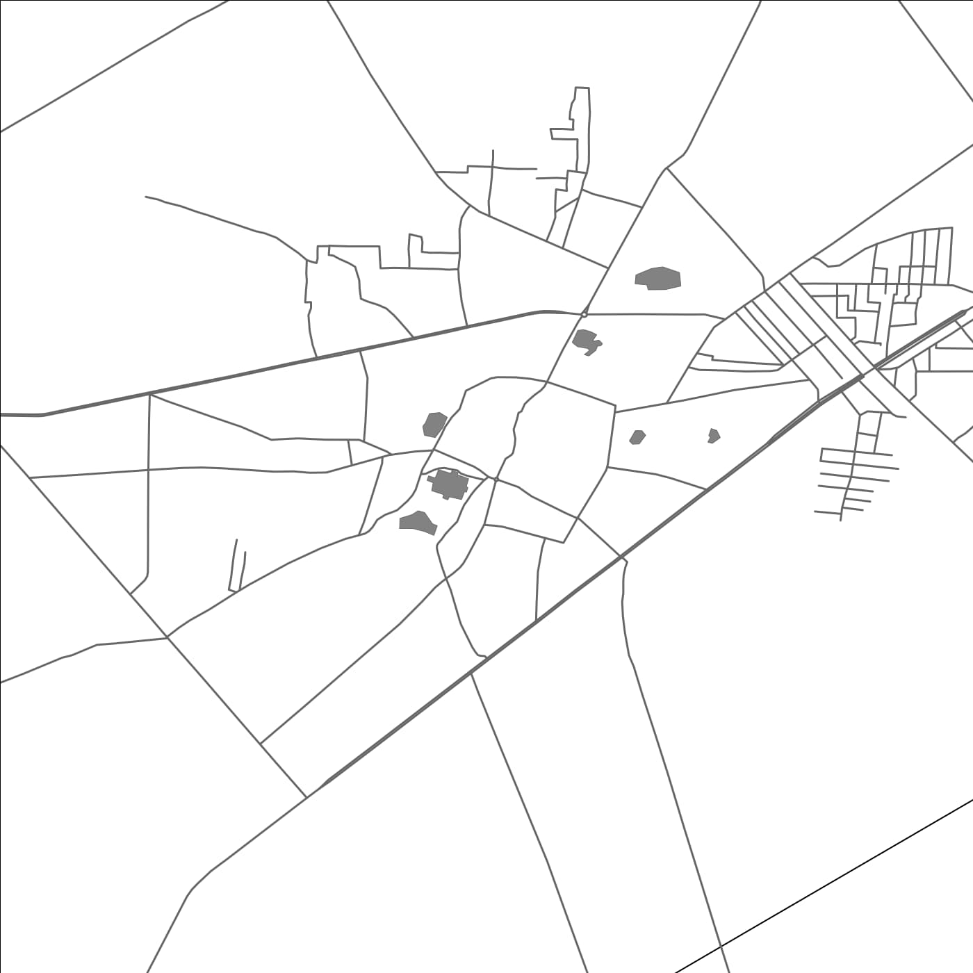 ROAD MAP OF CHARKHI DADRI, INDIA BY MAPBAKES