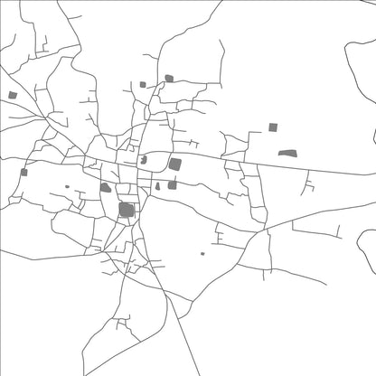 ROAD MAP OF CHATRA, INDIA BY MAPBAKES