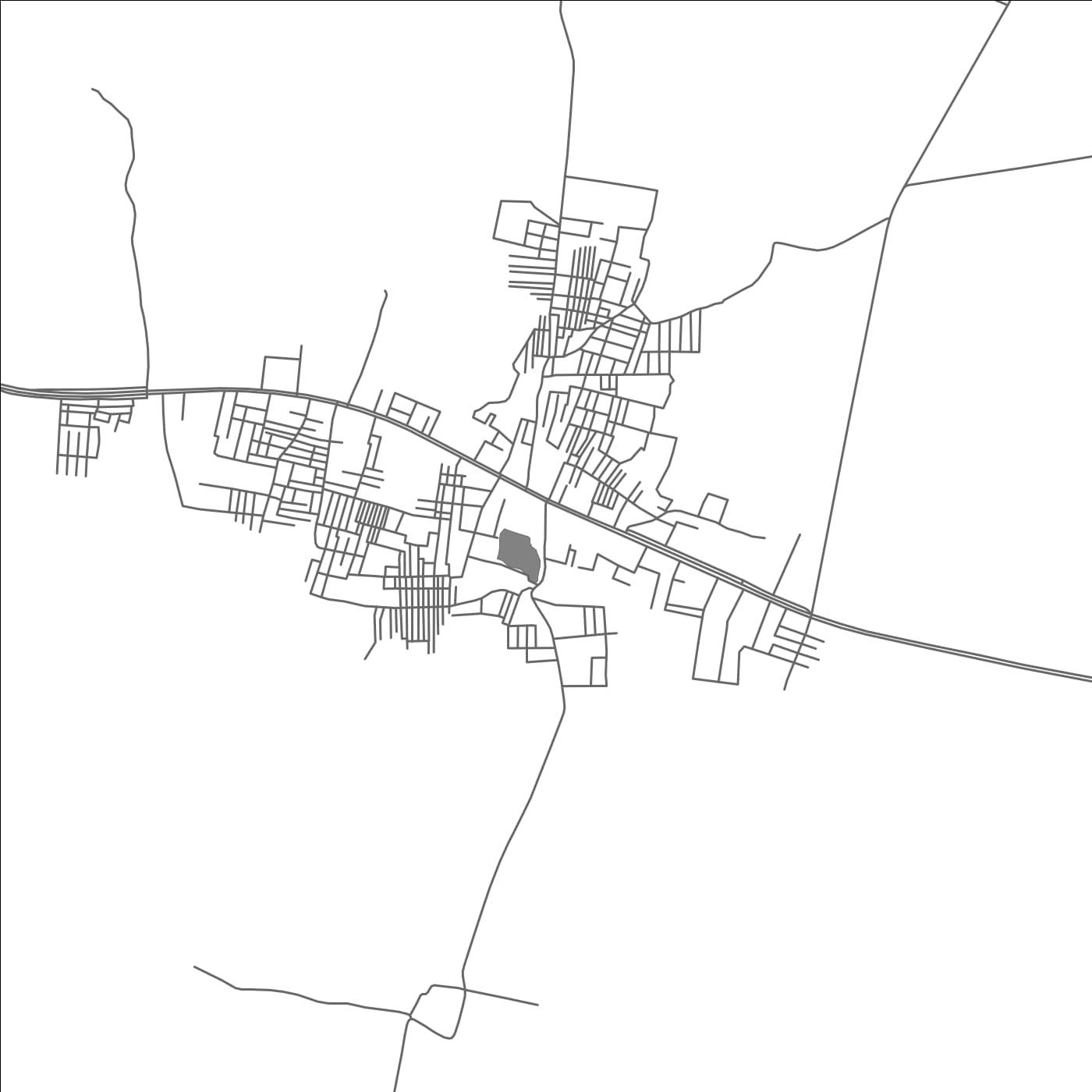 ROAD MAP OF CHAUTAPAL, INDIA BY MAPBAKES