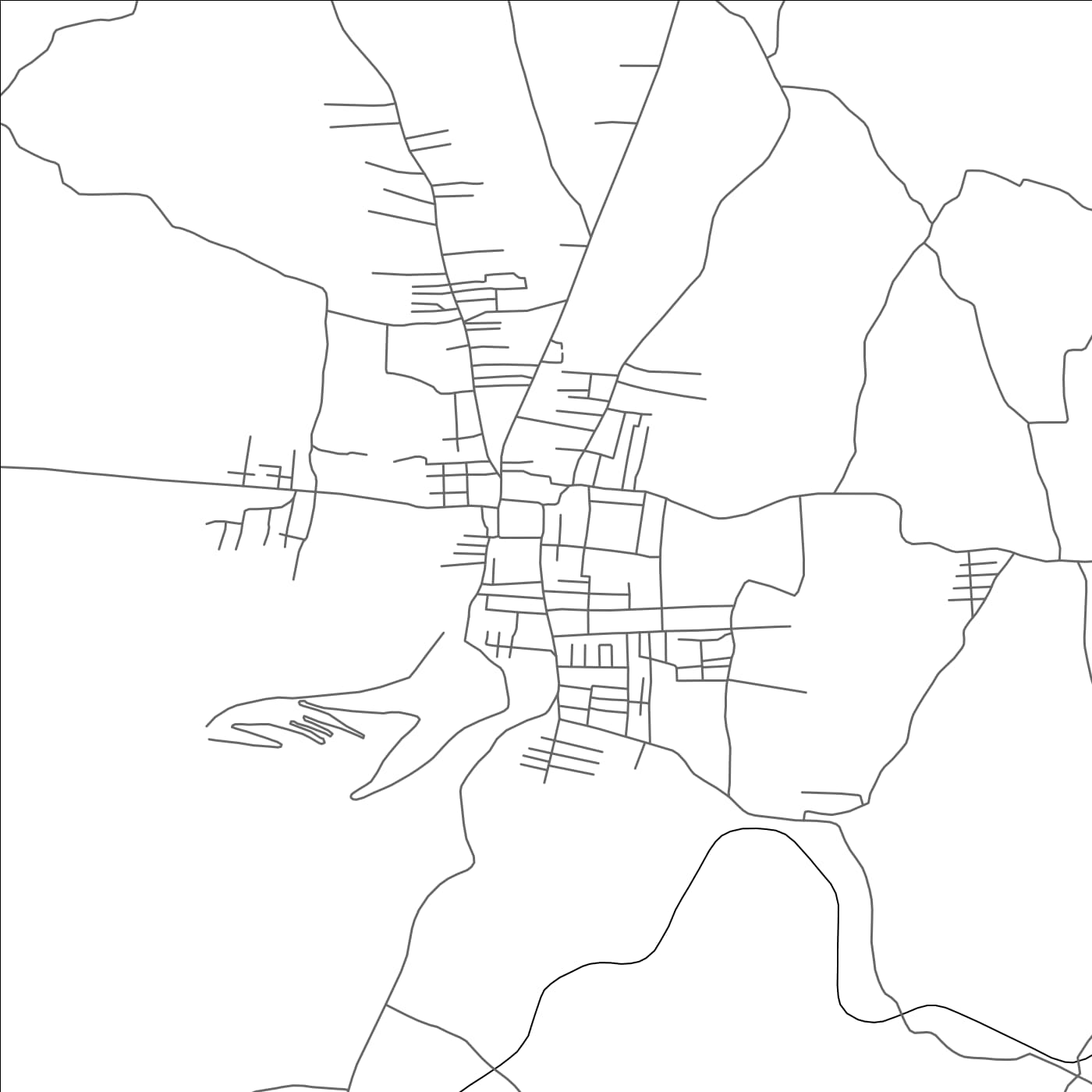 ROAD MAP OF CHENNIMALAI, INDIA BY MAPBAKES