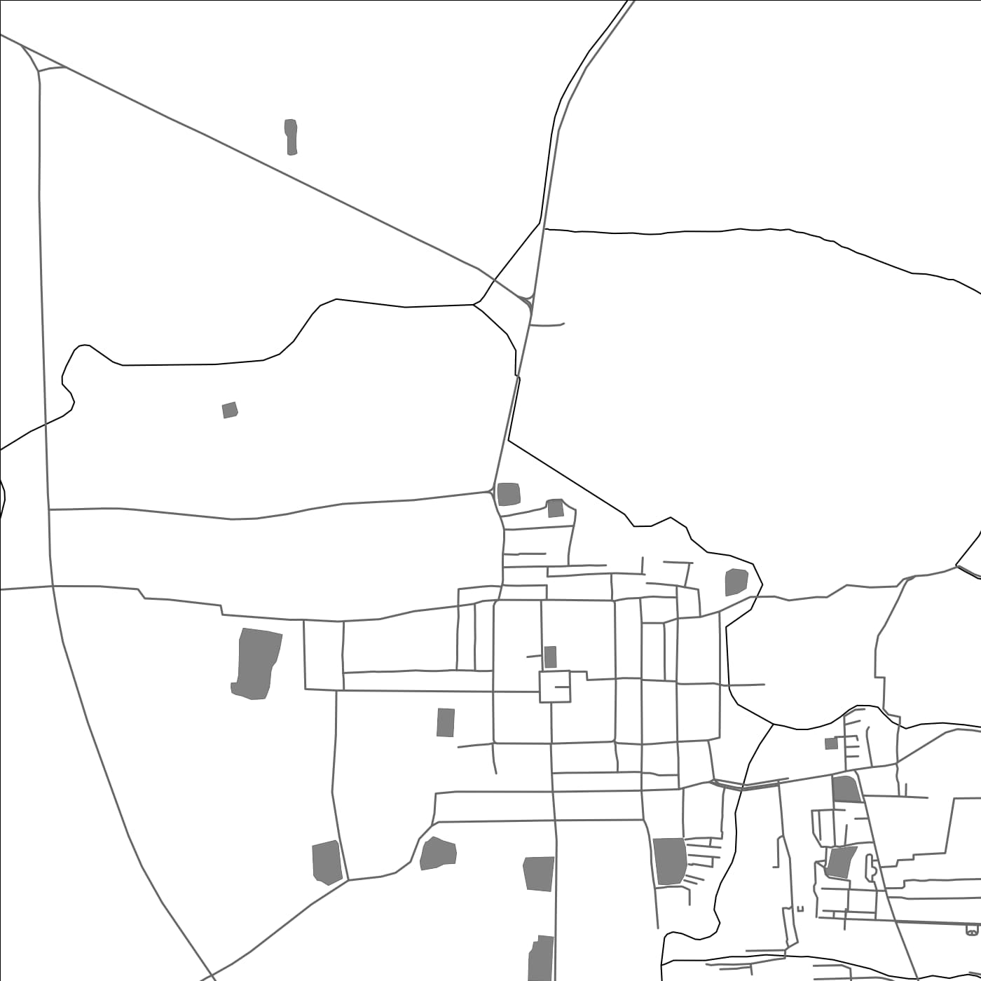 ROAD MAP OF CHIDAMBARAM, INDIA BY MAPBAKES