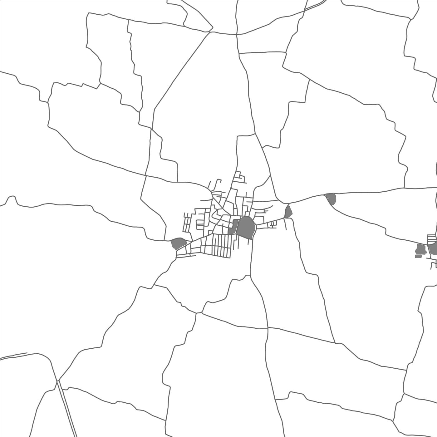 ROAD MAP OF CHIKKALA, INDIA BY MAPBAKES