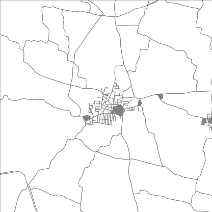 ROAD MAP OF CHIKKALA, INDIA BY MAPBAKES