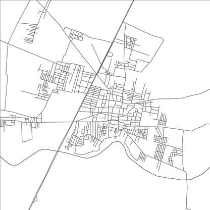 ROAD MAP OF CHILAKALURUPET, INDIA BY MAPBAKES