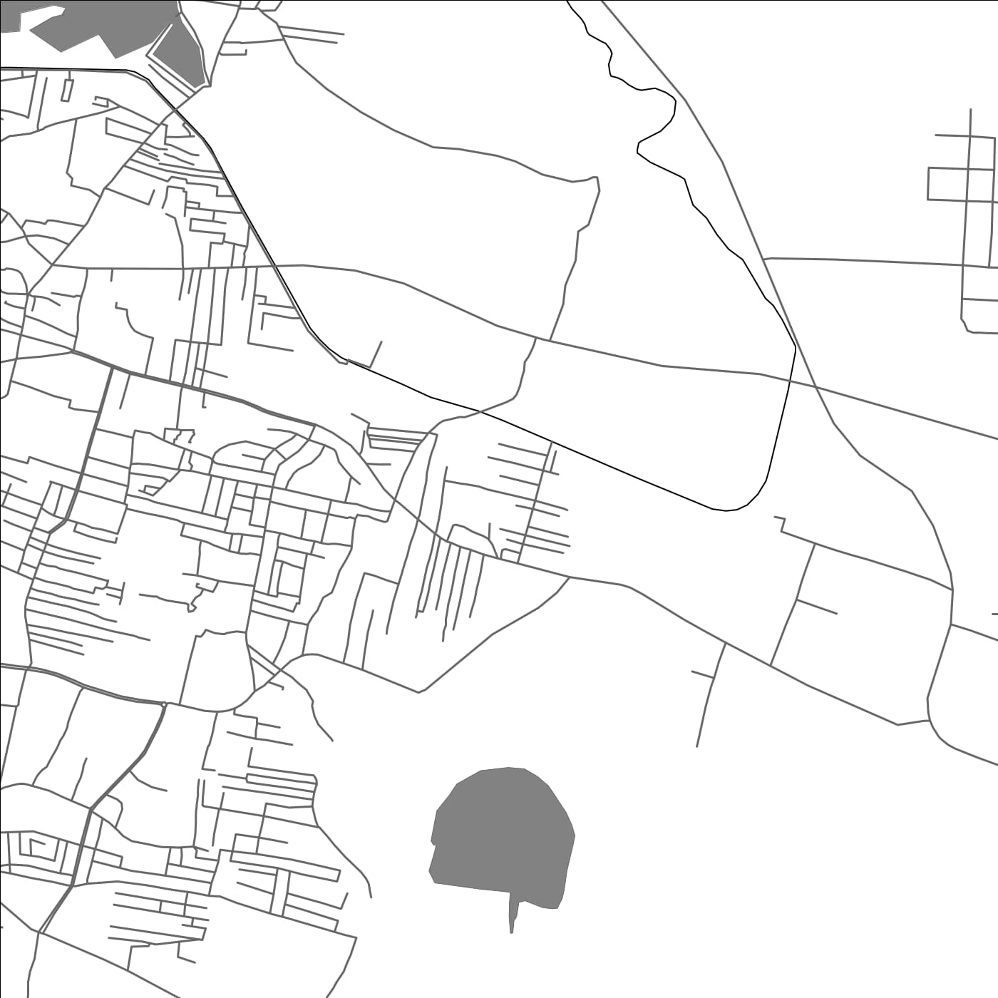 ROAD MAP OF CHINNACHAUKU, INDIA BY MAPBAKES