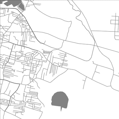 ROAD MAP OF CHINNACHAUKU, INDIA BY MAPBAKES